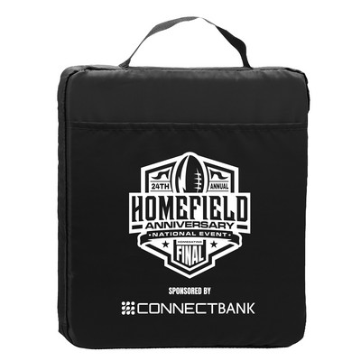 Garyline® 13.5" Fabric Stadium Cushion with Pocket